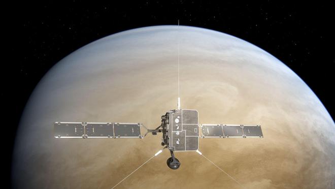 太阳轨道飞行器飞越金星途中遭遇太阳风暴