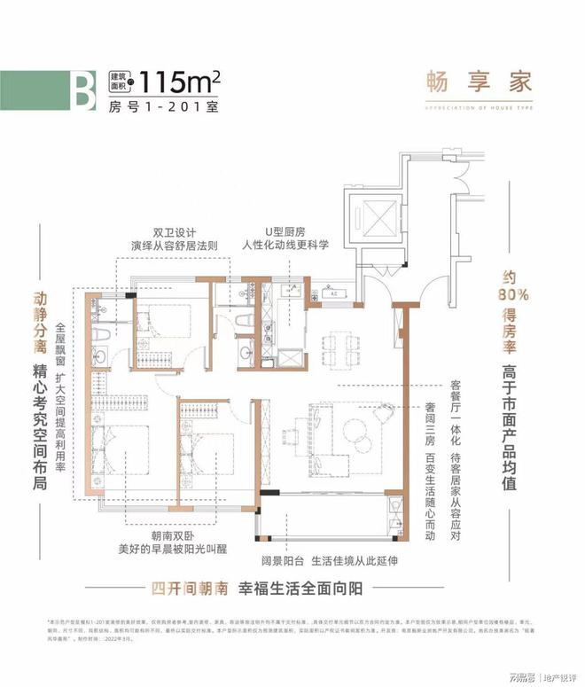 又一爆款!风华115㎡神户型如何俘获人心?