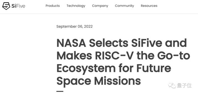 RISC-V要上天！NASA选它做下一代航天计算芯片