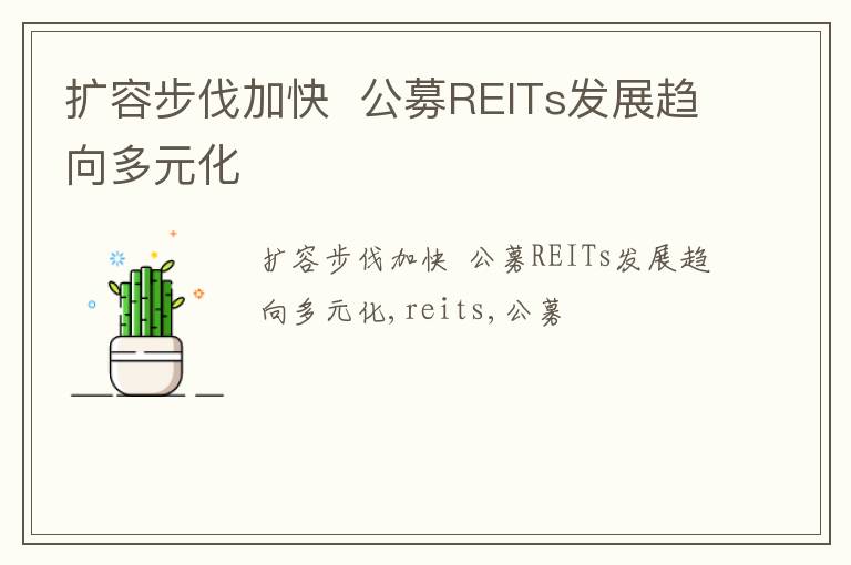 扩容步伐加快  公募REITs发展趋向多元化