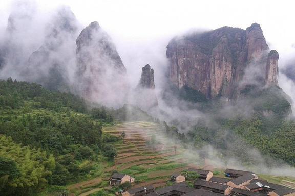 华东地区唯一未通公路的村落，徒步至少2小时，景色却似人间仙境