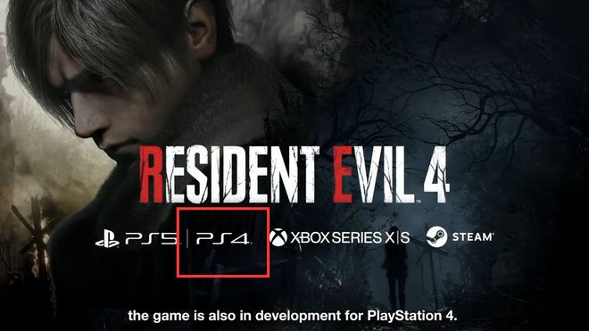 《生化危机4重制版》确定有PS4版，无Xbox One版，10月新放送