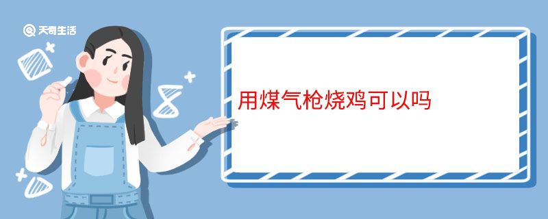 用煤气枪烧鸡可以吗