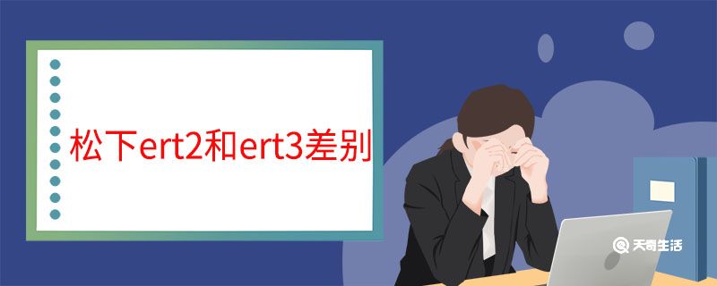 松下ert2和ert3差别