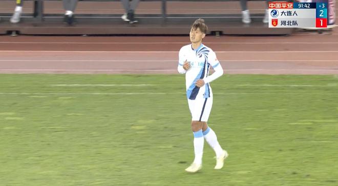 中超-特索涅夫阎相闯相互传射 大连人2-1河北队