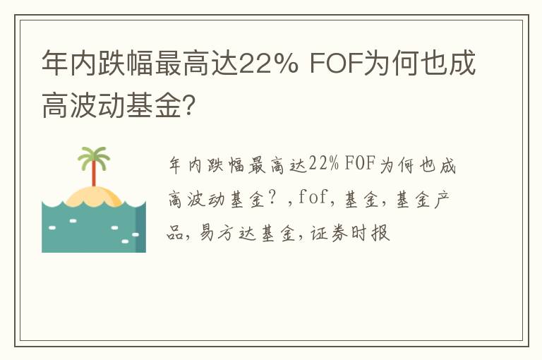 年内跌幅最高达22% FOF为何也成高波动基金？