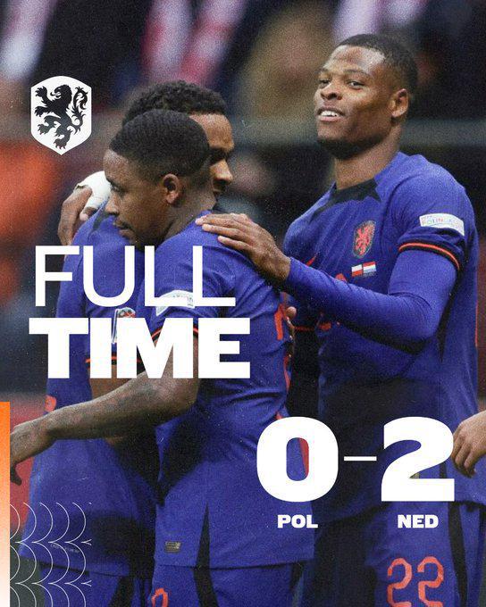 欧国联-加克波破门贝尔温进球 荷兰2-0波兰稳居榜首