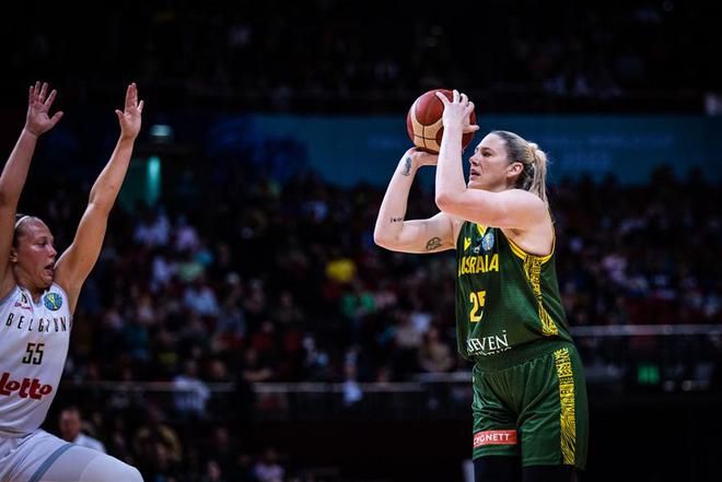 女篮世界杯-澳大利亚17分胜比利时 半决赛战中国