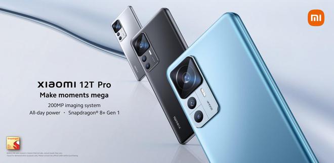 小米12T/12T Pro发布：最高配备2亿像素摄像头、骁龙8+
