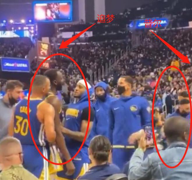 早有恩怨！去年11月常规赛追梦与普尔就险些干架