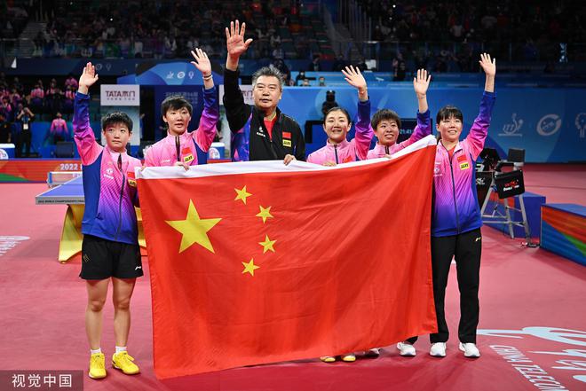 中国女乒八个3-0只丢2局 碾压式夺冠优势无可撼动
