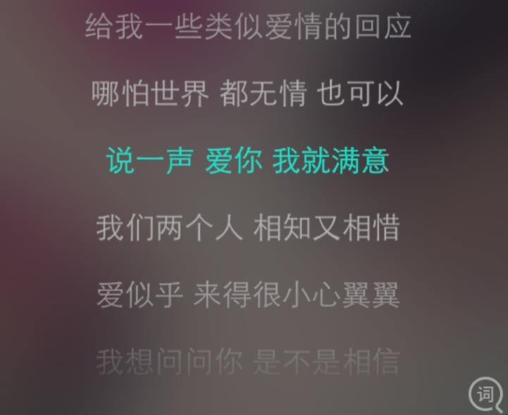 《类似爱情》歌词是什么