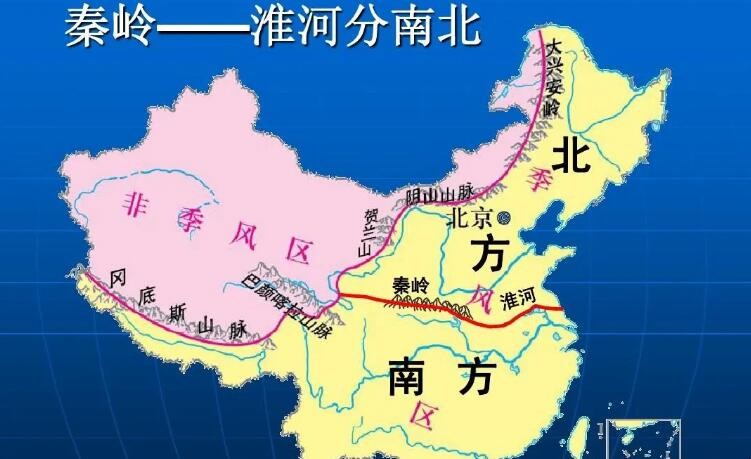 中国南北方怎么划分