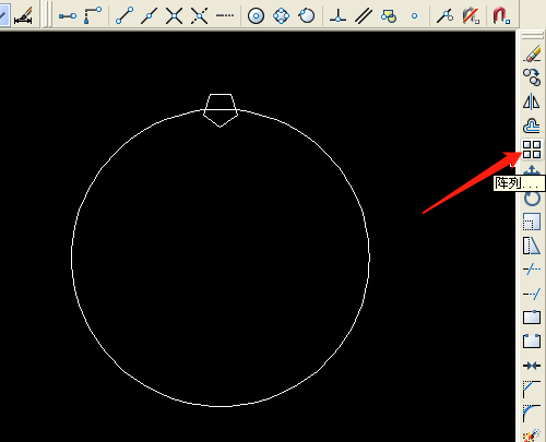 AutoCAD2007如何绘制齿轮图形 AutoCAD2007绘制齿轮图形的方法