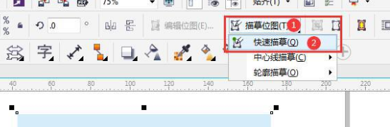 CorelDraw(CDR)X4怎么提取图片轮廓？ CorelDraw(CDR)X4提取图片轮廓方法教程