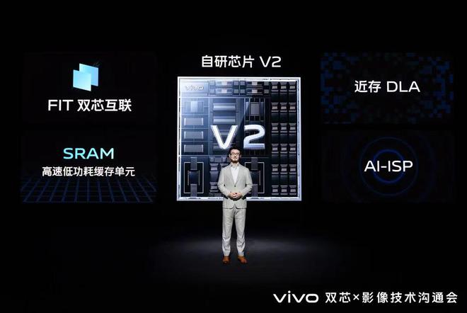 vivo发布自研芯片V2 可在 1/100 秒内完成与天玑9200互联同步