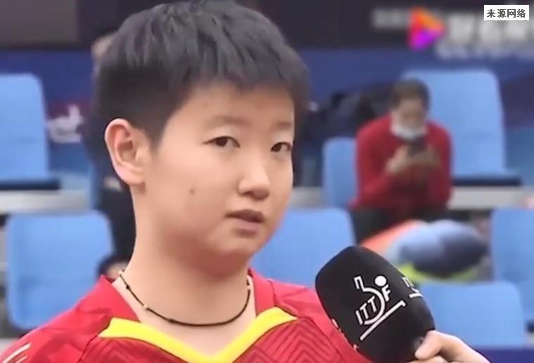 孙颖莎输了为啥笑 孙颖莎输球说明了什么
