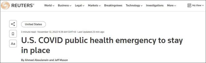 美官员称美国将延长新冠疫情公共卫生紧急状态