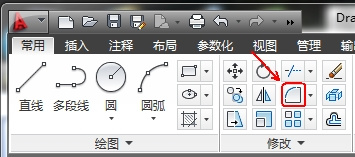 AutoCAD2014怎么绘制圆角？ AutoCAD2014绘制圆角教程