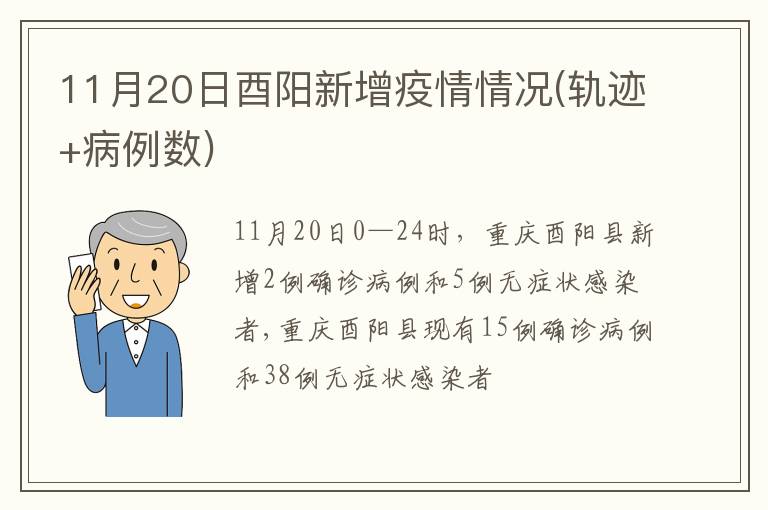 11月20日酉阳新增疫情情况(轨迹+病例数)