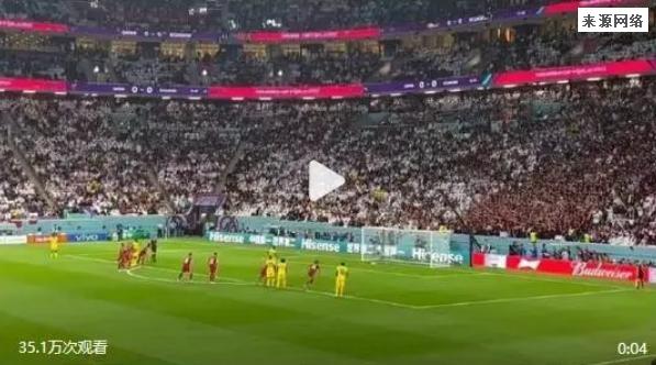 世界杯赛场“中国第一”广告牌亮了，中国无处不在