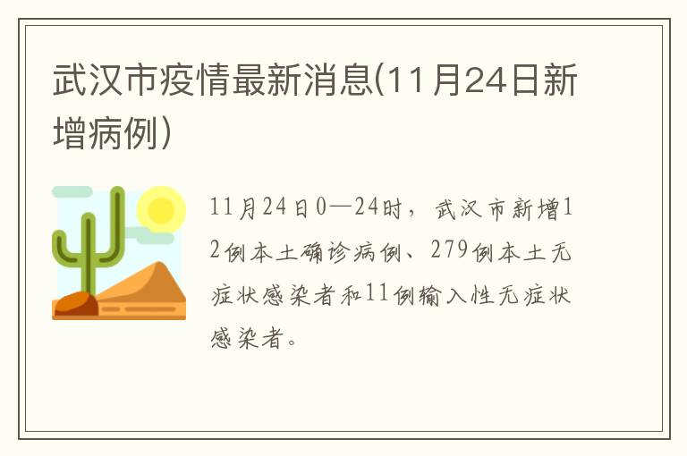 武汉市疫情最新消息(11月24日新增病例）