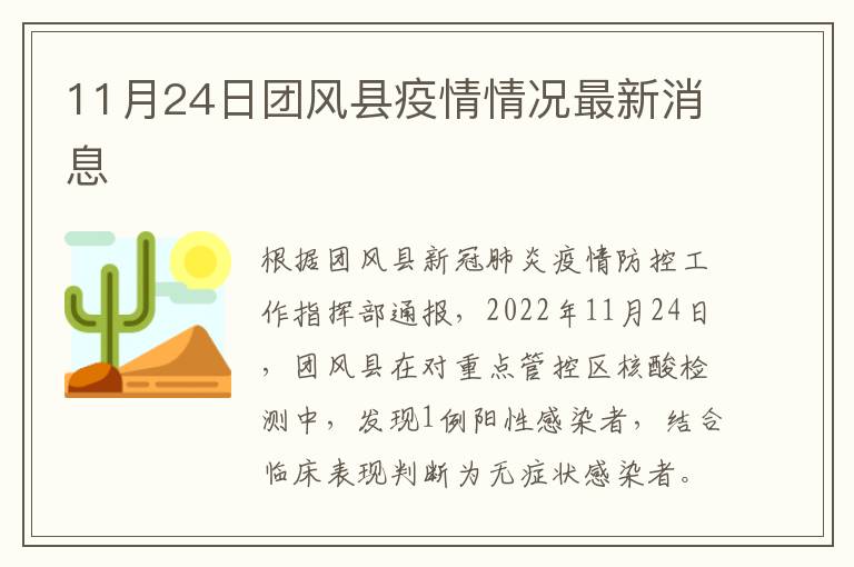 11月24日团风县疫情情况最新消息