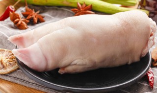 炖熟猪蹄去腥简单方法 炖熟猪蹄去腥怎么做