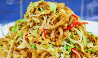 正宗炒饼的做法 正宗炒饼的做法如何做