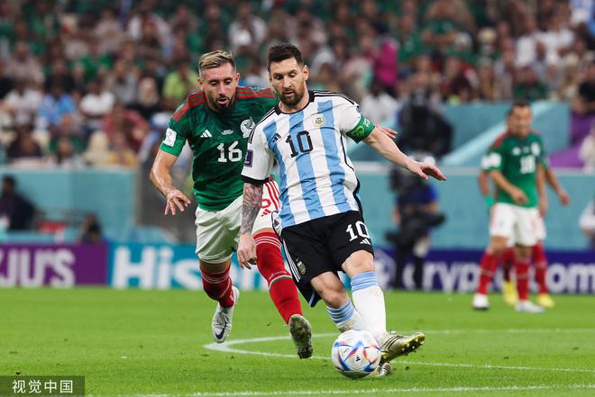 世界杯-阿根廷仅1次射门 半场0-0闷平墨西哥