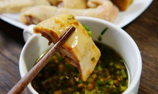 白切鸡蘸料怎么做 白切鸡蘸料如何做