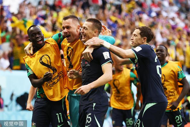 世界杯-杜克头球制胜 澳大利亚1-0突尼斯升小组第2