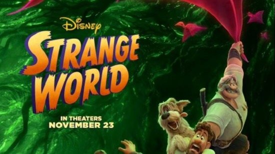 迪士尼《奇异世界》票房不佳 预计亏损超1亿美元