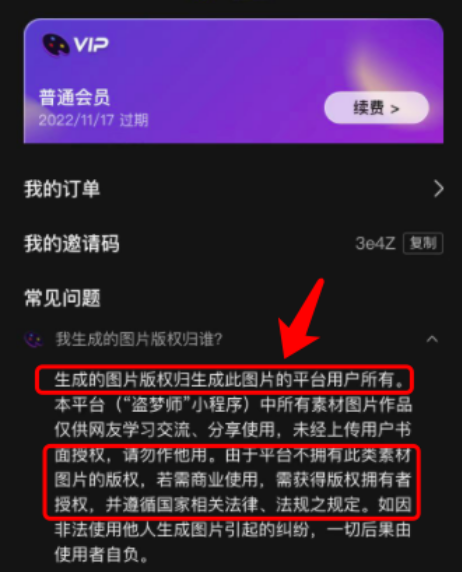 抖音ai绘画版权属于谁