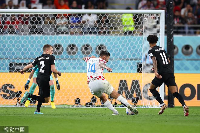 克罗地亚反超了！利瓦亚低射破门 2-1领先加拿大