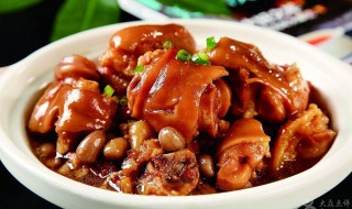花生米炖猪脚最简单方法 花生米炖猪脚做法步骤