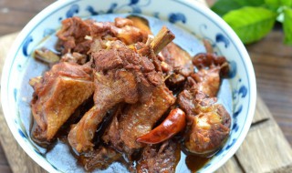 炖鸭腿的简单方法 炖鸭腿的步骤