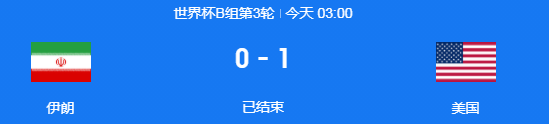 世界杯小组赛第三轮开战 伊朗遗憾出局 亚洲球队出线形式严峻