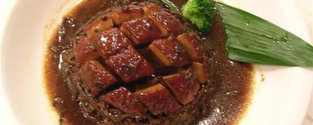 干豆角蒸肉的家常做法 如何做干豆角蒸肉