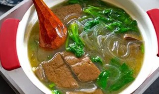 羊血菠菜的做法 羊血菠菜的做法分享