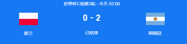 小组赛末轮过半 阿根廷成功出线 亚洲球队仅澳大利亚晋级