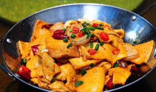 干锅豆腐的家常做法 做干锅豆腐的步骤