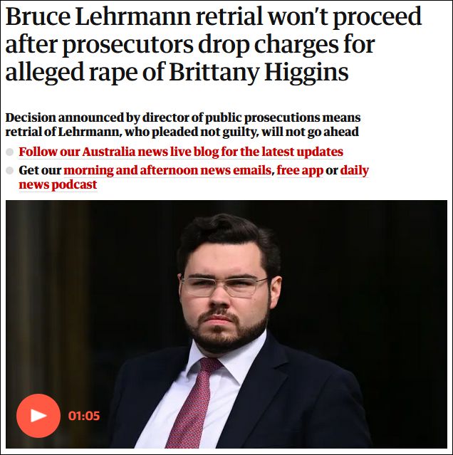 引爆澳政府的性侵案，检方突然撤诉
