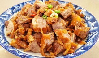 广西爆炒隔山肉的做法 爆炒隔山肉的教程