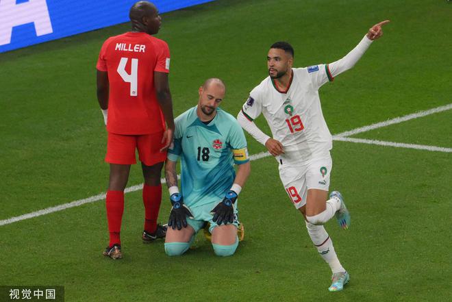 世界杯-齐耶赫吊射破门 摩洛哥2-1加拿大头名出线