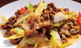 爆炒羊肉片 爆炒羊肉片做法介绍