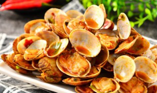 爆炒花甲肉的做法 爆炒花甲肉如何做