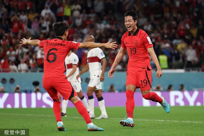 H组积分-葡萄牙6分韩国逆袭出线 乌拉圭加纳遭淘汰