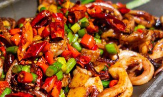 爆炒鱿鱼丝 爆炒鱿鱼丝的做法