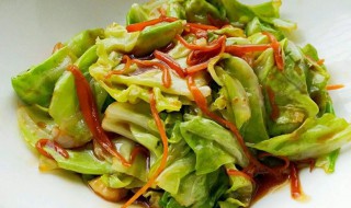 爆炒卷心菜 爆炒卷心菜做法推荐